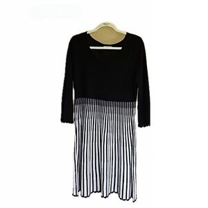 Calvin Klein Knit Dress - New Women | XL | black and white